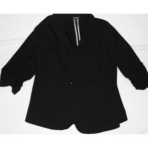 Womens Torrid Black Blazer Size 1